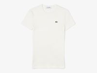 Женская футболка Lacoste Slim Fit из хлопка в рубчик