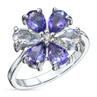 Кольцо из серебра э0681кц02260370_white