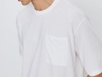 Футболка из хлопка с нагрудным карманом