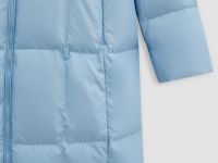 Пальто утепленное с утиным пухом