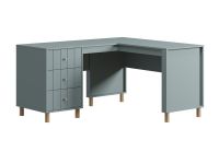 Письменный стол Моррис 150x130 Серо-зеленый