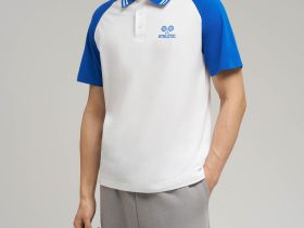 Поло прямого кроя из хлопка пике