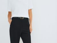 Джемпер из пушистой пряжи с коротким рукавом, Белый