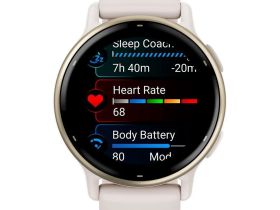 Смарт-часы Garmin VIVOACTIVE 5 (Cream Gold) (010-02862-11)