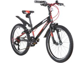 Детский велосипед Novatrack Racer 20, год 2020, цвет Голубой