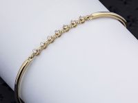 Браслет из желтого золота с бриллиантами э0301бр08152800