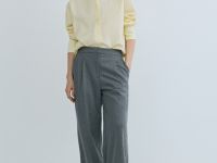 Рубашка из хлопка, Желтый