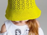 Панама трикотажная для девочек