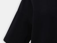 Оверсайз футболка из трикотажного интерлока