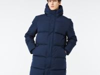 Мужская утеплённая куртка Lacoste с капюшоном