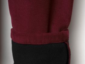 Полукомбинезон текстильный утепленный флисом для девочек