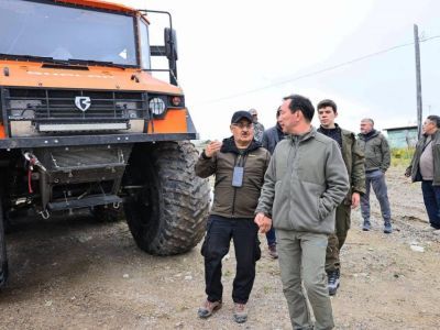 Два вездехода «Бурлак» доставили груз в Оленекский район