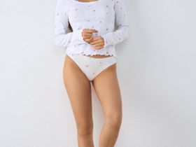 Классические трусы-брифы с принтом, 3 шт., Желтый