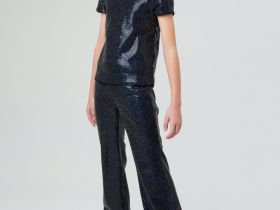 Брюки трикотажные для девочек