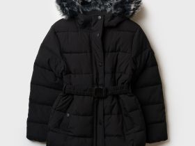 Куртка текстильная с полиуретановым покрытием для девочек