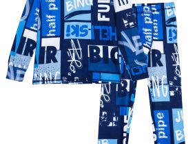 Термокомплект трикотажный для мальчиков: брюки, толстовка для эпизодического использования