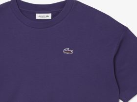 Женская хлопковая футболка Lacoste