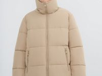 Утеплённая куртка, Бежевый