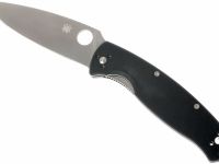 Складной нож Spyderco Resilience™, сталь 8Cr13MOV, рукоять G-10, чёрный