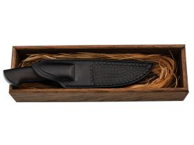 Подарочная коробка для  ножей, дуб