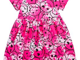 Платье-боди детское трикотажное для девочек