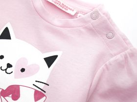 Пижама с коротким рукавом для маленькой девочки