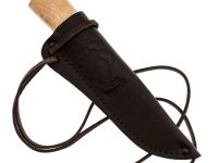 Охотничий нож Скинер, сталь Х12МФ, рукоять карельская береза, дюраль, с откованным долом