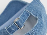 Джинсовая бейсболка для девочек, Голубой