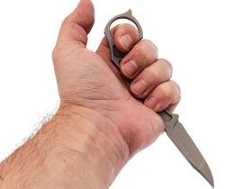 Скелетный нож N.C.Custom Thorn Razvedos Edition, сталь AUS-8