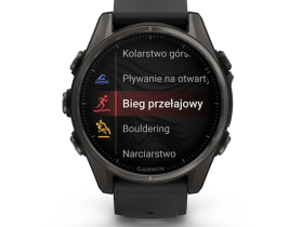 Смарт-часы Garmin Fenix 8 43 mm Amoled Sapphire Titanium (Carbon Gray) (010-02903-21)