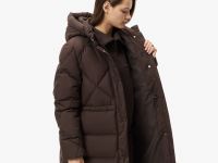 Женская парка Lacoste с капюшоном