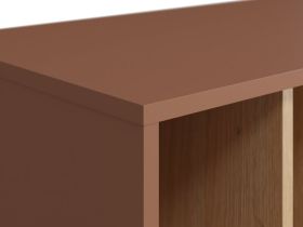Стеллаж Торвалль 2-80x153 Терракотовый