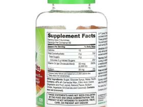 21st Century, VitaJoy, жевательные мармеладки, ежедневный витамин D3, персик, 25 мкг (1000 МЕ), 120 жевательных таблеток