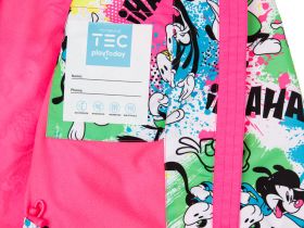 Куртка текстильная с полиуретановым покрытием для девочек (ветровка)