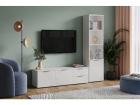 ТВ-тумба Шелтон 148x44 Белый