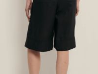 Шорты изо льна на резинке