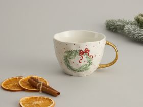 Кружка Рождественский венок/Christmas Wreath II