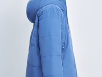 Двусторонняя утепленная куртка прямого кроя