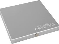 Набор художественный Cretacolor "SILVER BOX" в деревянной коробке окрашенной в серебряный цвет