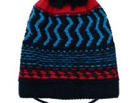 Комплект вязаный для мальчика: шапка, снуд