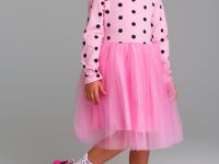 Платье трикотажное для девочек