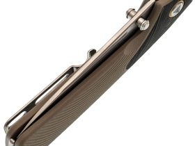 Складной нож SRM Dome 106M-GW, сталь 14C28N, рукоять G10+Gmascus серый