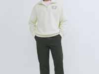 Базовые брюки из твила, Зеленый