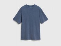 Футболка из структурной ткани, Синий