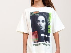 Фуфайка трикотажная для девочек (футболка)