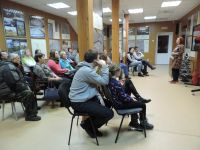 Выставочный зал музея «Петроглифы Канозера»