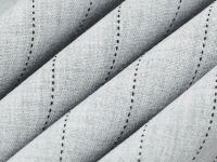 Однобортный жакет в полоску