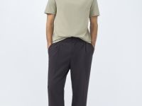 Базовая футболка из хлопка, Зеленый