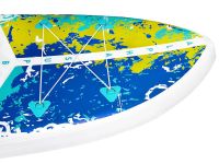 Надувная доска для SUP-бординга ALPHA SUPBOARD OASIS 10 COMPACT BLUE/YELLOW