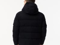 Мужская стёганая куртка Lacoste с капюшоном